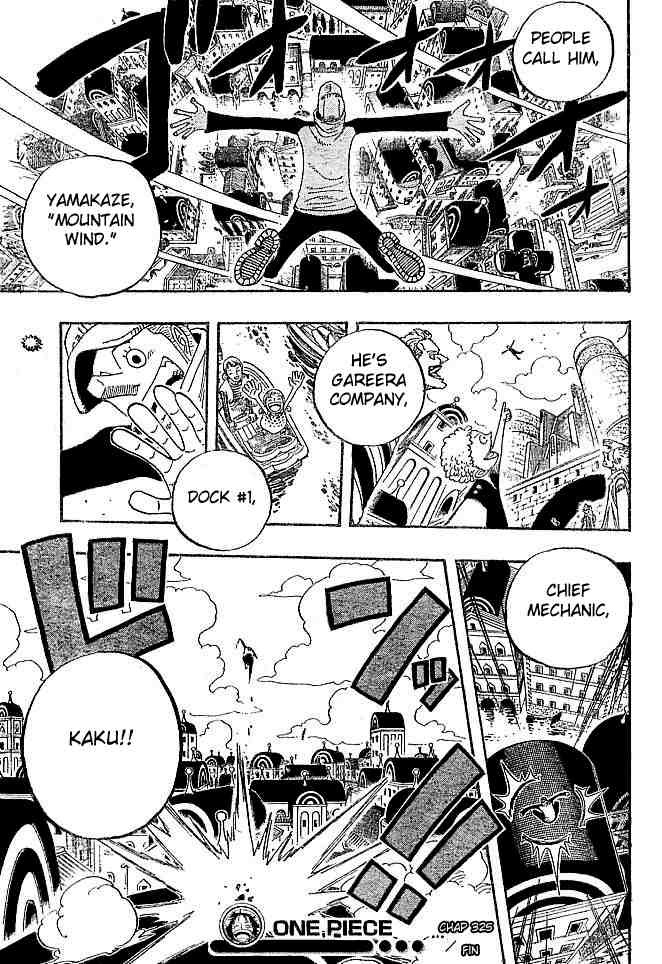 One Piece Chapter 325 19